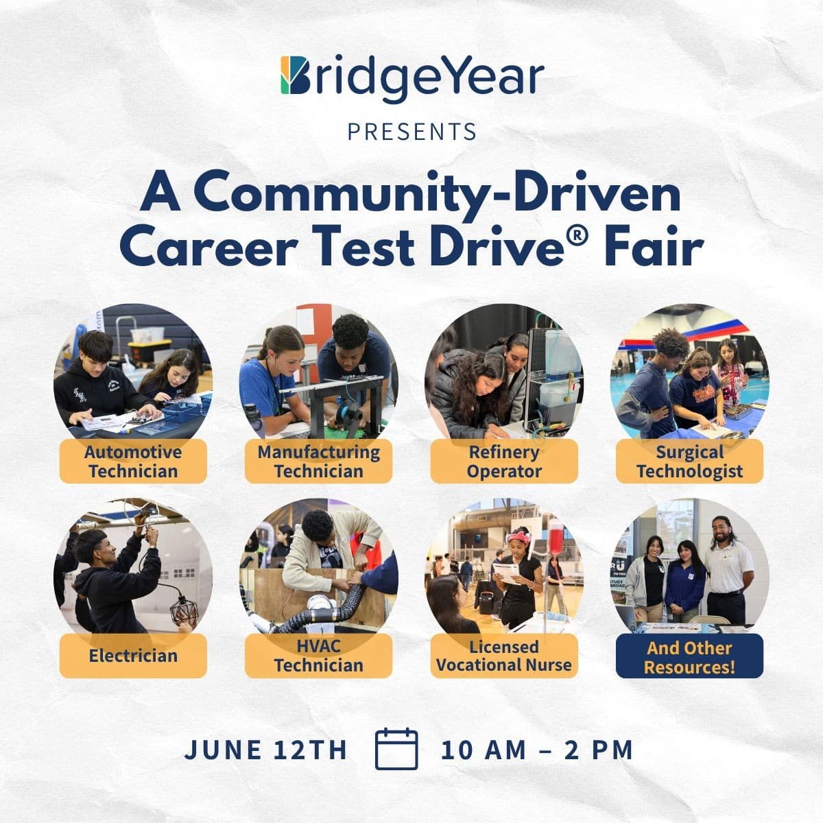 BridgeYear Hosts Community Career Test Drive Fair to Address Skilled Workforce Gaps in Houston