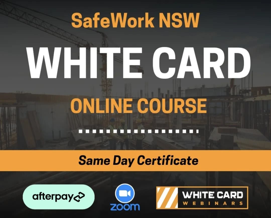 Online White Card Training Transforms Construction Certification Access in New South Wales