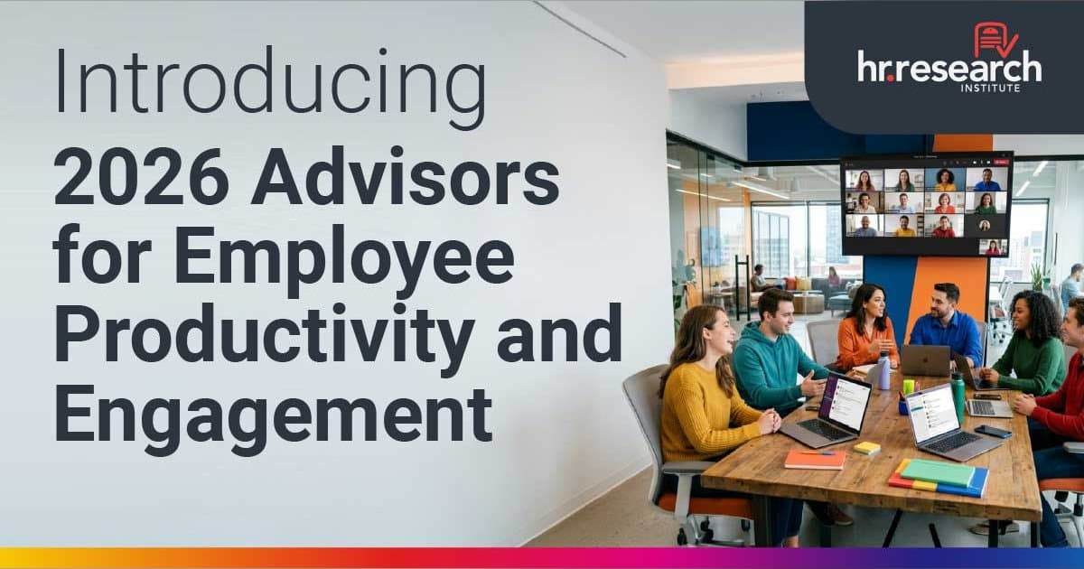 HR Research Institute Forms Advisory Board to Guide 2026 Employee Productivity and Engagement Research